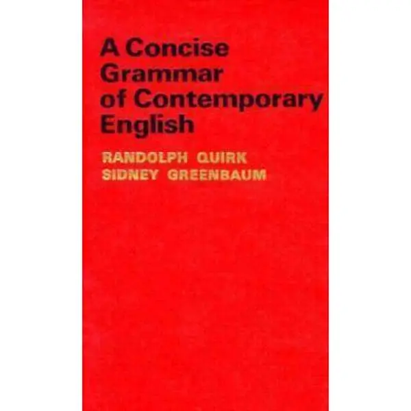 USED-A Concise Grammar of Contemporary English by Randolph Quirk (Hardcover)