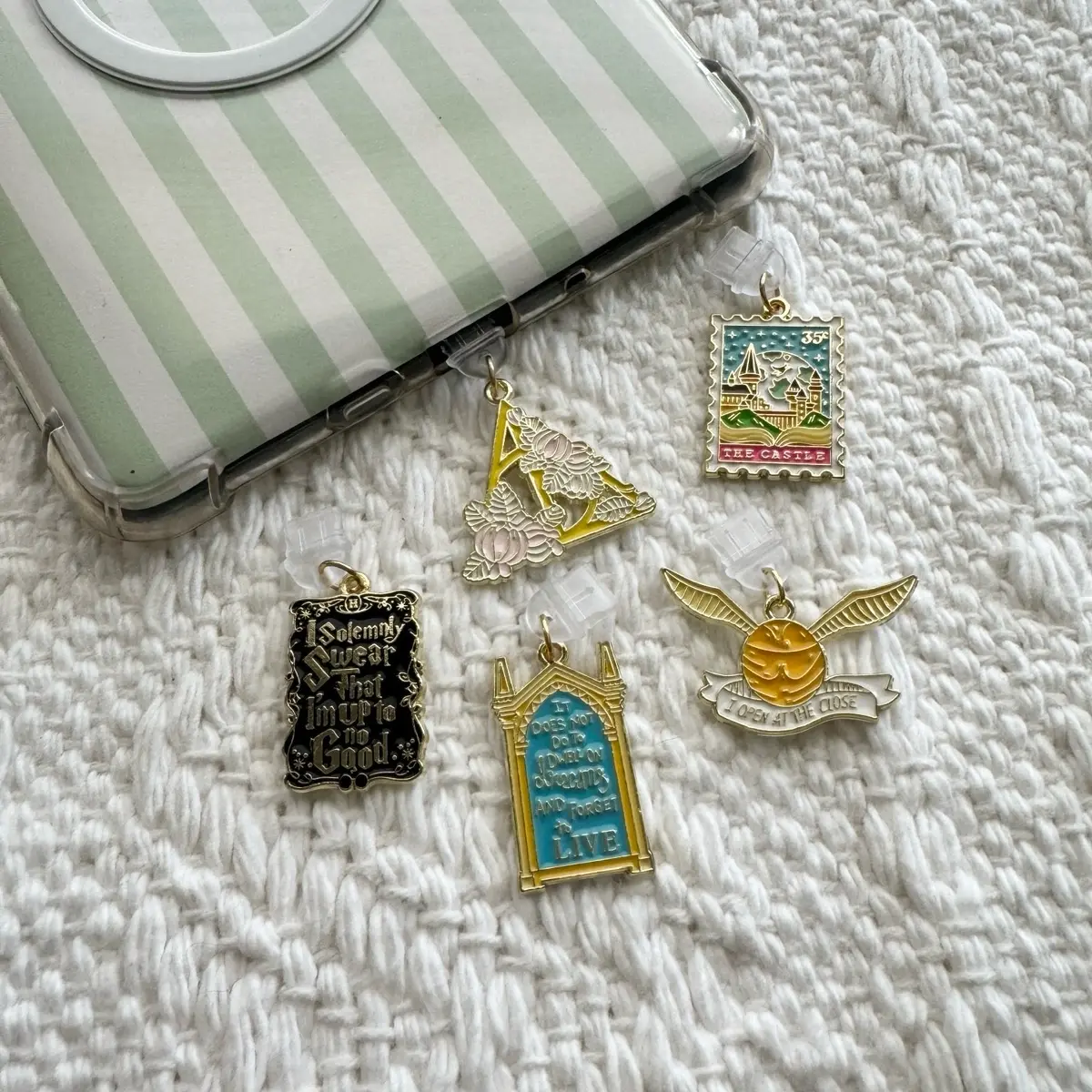 Wizard World Kindle Charms - decorative accessories for your Kindle or phone