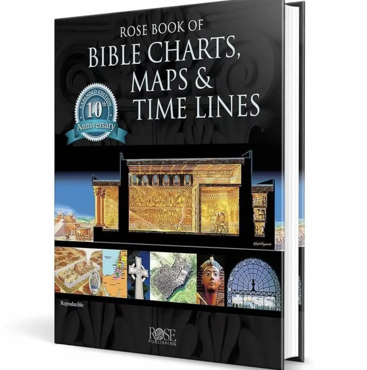 Rose Book of Bible Charts, Maps, and Time Lines -A4 Paperback English colorful new bible Religion & Philosophy