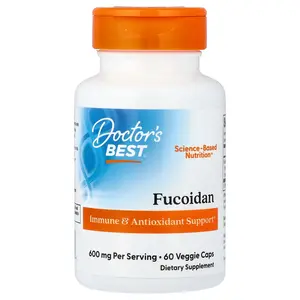 Doctor's Best Fucoidan, 60 Veggie Caps (300 mg Per capsule)