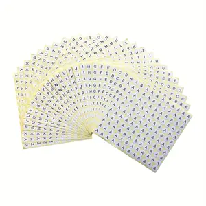 2600pcs A-Z a-z Alphabet Stickers, Self-Adhesive Round Labels for Office School Home Organization, Inventory Tags, Adhesive Tabs, Letter Stickers, Sticker Decals