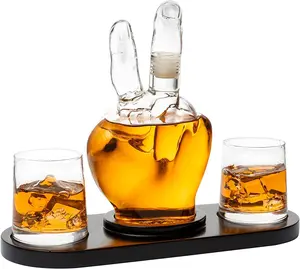 Peace Sign Decanter