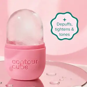 Original Contour Cube | Ice Facial Roller Tool for Sculpting & Depuffing |  Ice Mold for Face | Skin Care Tools for Daily Skincare