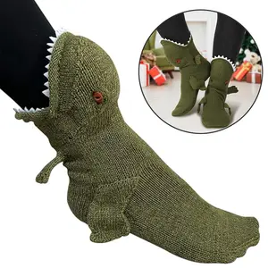 Silly Socks Fun Knit Animal Socks Winter Warm Floor Socks Creative Gift for Friends Unisex Socks Christmas Holiday Gift Womenswear Bridal Ultra Soft Cotton Blend