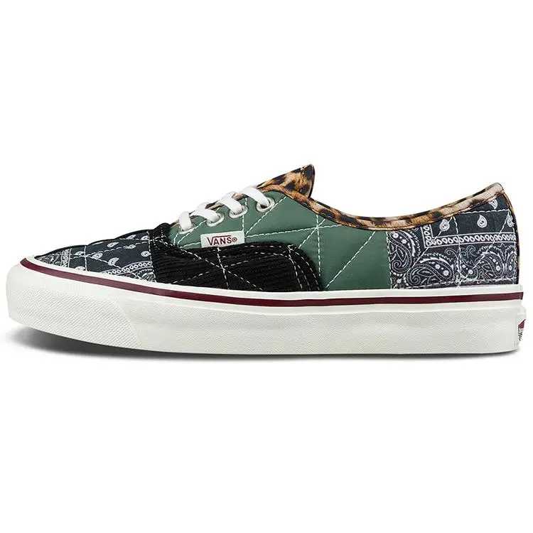 Vans Style 44 Anaheim Leopard Print Low-Top Skate Shoes for Men and Women - Lightweight and Breathable Trending Shoes, House White Official Shoes to Get / Maison Mihara Casual Trainers Men Sneakers
