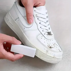 Versatile Magic Shoe Cleaner Eraser 1pc - Easy to Use Stain & Dirt Remover for Sneakers, Faux Leather, and Clothes