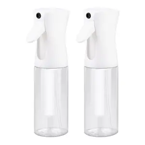 Continuous Spray Bottles - Ultra Fine Mist Sprayer | Water Spray Bottle For Hair Mister Spray Bottle | Hair Spray Bottles For Hairstyling, Cleaning, Salons - 2pk 6.8 OZ / 200 ML