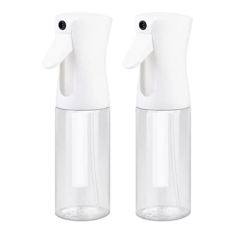 Continuous Spray Bottles - Ultra Fine Mist Sprayer | Water Spray Bottle For Hair Mister Spray Bottle | Hair Spray Bottles For Hairstyling, Cleaning, Salons - 2pk 6.8 OZ / 200 ML