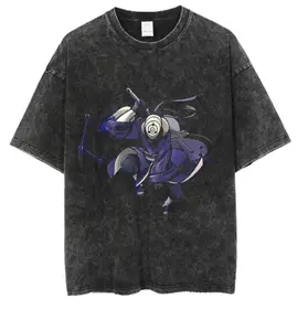 Obito Uchiha Naruto Inspired Shirt Handmade Anime Apparel, Full color