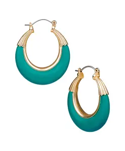 Hoop Earrings - Resin