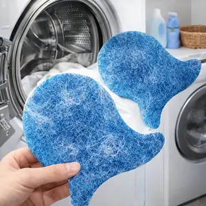 Laundry Lint and Pet Hair Remover, Reusable Washer Dryer Hair Catcher for Clothes and Blankets, Gentle Pet Fur Remover for Dog Hair, Cat Hair and Dander, Easy to Use Laundry Cleaning Tool for Home and Pet Bedding Care