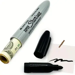1pcs Transfer Safety Marker Pen, Plastic Material, Non-Waterproof, Hidden Secret Storage, Small Valuable Items, Fun Family Gift, Art Marker Pen