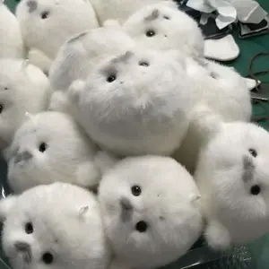 Cute Plush Baby Seal Toy, Ocean Guardian Simulation Sea Lion Hanging Ornament, Kids Christmas New Year Gift, Model Xinghao