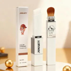 Magic Color Changing Foundation Stick - Cream to Powder Finish, Full Coverage Concealer Base, Long Lasting Waterproof Sweatproof, Natural Flawless Look, Clearance Sale Limited Stock Makeup Cosmetic Lightweight Smooth