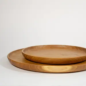 Teak Wood Plate