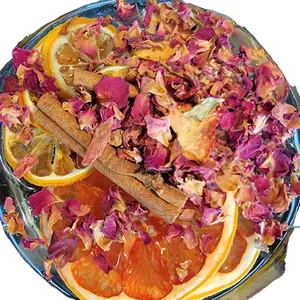 Spring Collection Simmer Pot Kits - Floral & Citrus Scents, Herbal, Spices & Dried Fruit Sachets for Home Use nontoxic air freshener