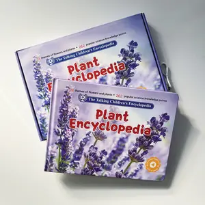 Talking Plant Encyclopedia Sound Toy for Kids Ages 3–8 | Interactive Plant Sound Toy with Real Audio | 34 Plant Themes & 262 Science Facts | Screen-Free Educational Learning Toy