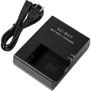 YUEFANSEN LP-E17LP-E17LP-E17 LC-E17C Battery Charger LP E17 Charger Compatible with Canon EOS Rebel T7i, T6i, T6s, SL3, SL2, 9000D, 8000D,760D, 750D, 200D, M6, M5, M3, Kiss X8i DSLR Cameras & More Smartphone NFL also like
