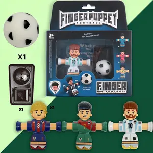 Random Desktop Football Game with Accessories, Interactive Soccer Match, Finger Rotating Player, Stress Relief, Family Friend Interaction