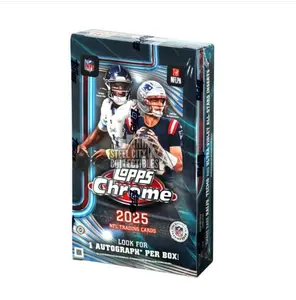 2025 Topps Chrome Football Hobby Trading Cards outdoorfun