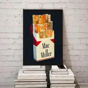 Mac Miller Poster, Hip Hop Music Art Print ( No Framed)