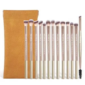 Professional Soft Makeup Brush Kits with Cosmetic Bag, 13pcs/set Eyeshadow Brush Set Multifunctional Makeup Brushes for Powder Liquid Cream, Makeup Tools for Women, Face Makeup Brushes
