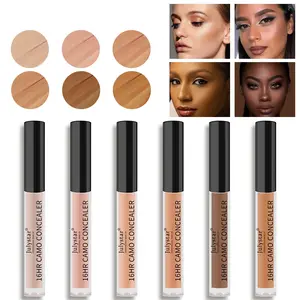 6 Color Matte Concealer Natural Nude Finish for Blemishes & Dark Circles, Long-Lasting Waterproof Oil Control Facial Coverage, Concealer Stick, Perfect Makeup Base