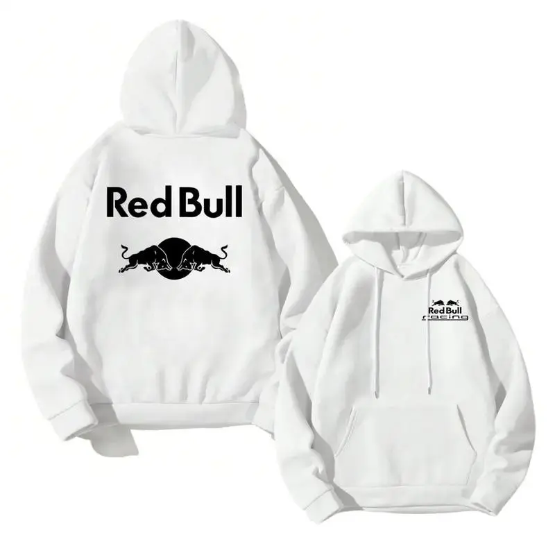 Racing Graphic Print Sweatshirt for Men, Unisex Long Sleeve Cotton Pullover, Casual Menswear Top with Relaxed Fit for School, Joggers, Vibe