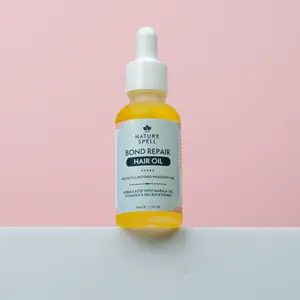 Bond Repair Restoring Hair Oil 30ml Vegan Keratin and Sulphate Free for Damaged and Coloured Hair to Protect And Restore Weakened Hair by Nature Spell