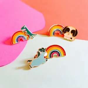 Rainbows And Cuddles Pins