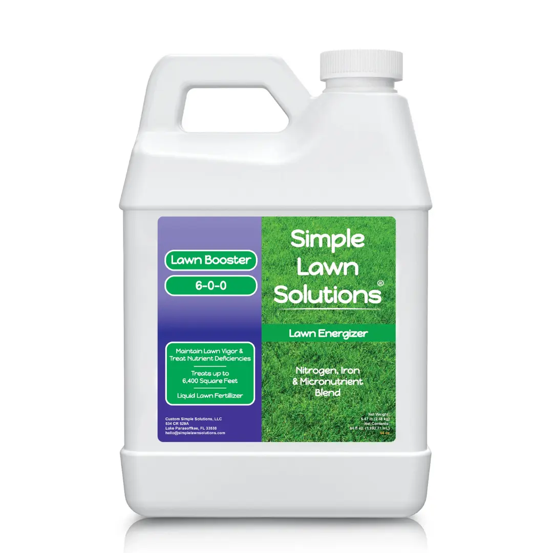 Lawn Booster: Lawn Energizer Iron & Nitrogen Blend (64oz)