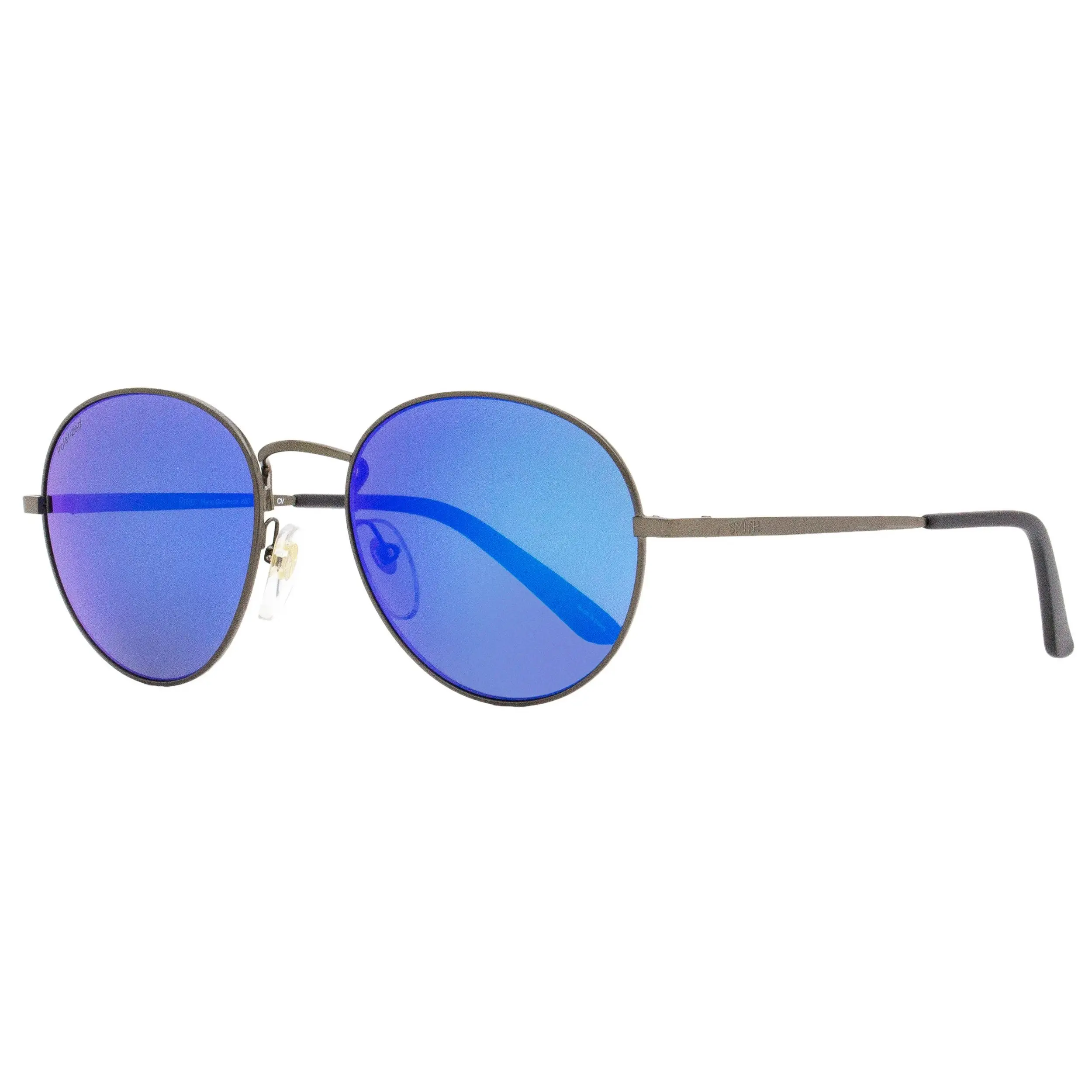 Smith Polarized Sunglasses Prep R80JY Ruthenium/Matte Black 53mm