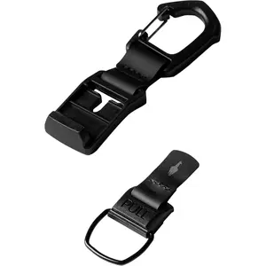 ALPAKA HUB Carabiner - Quick Release Keychain with Magnetic Belt Clip - EDC Carabiner for Keys - Tactical Gear & Backpack Accessories - Attach to ALPAKA Sling Bag, Belt Loops