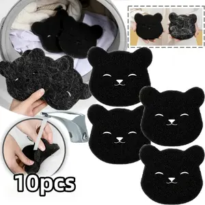10 Pack Reusable Pet Hair Removal Sponges, Laundry Balls for Washing Machines, Anti-Tangle Cleaning Tools, Lint Collectors for Effective Laundry Care, Various Laundry Needs, Home Goods