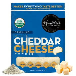 Organic Cheddar Cheese Powder (White)