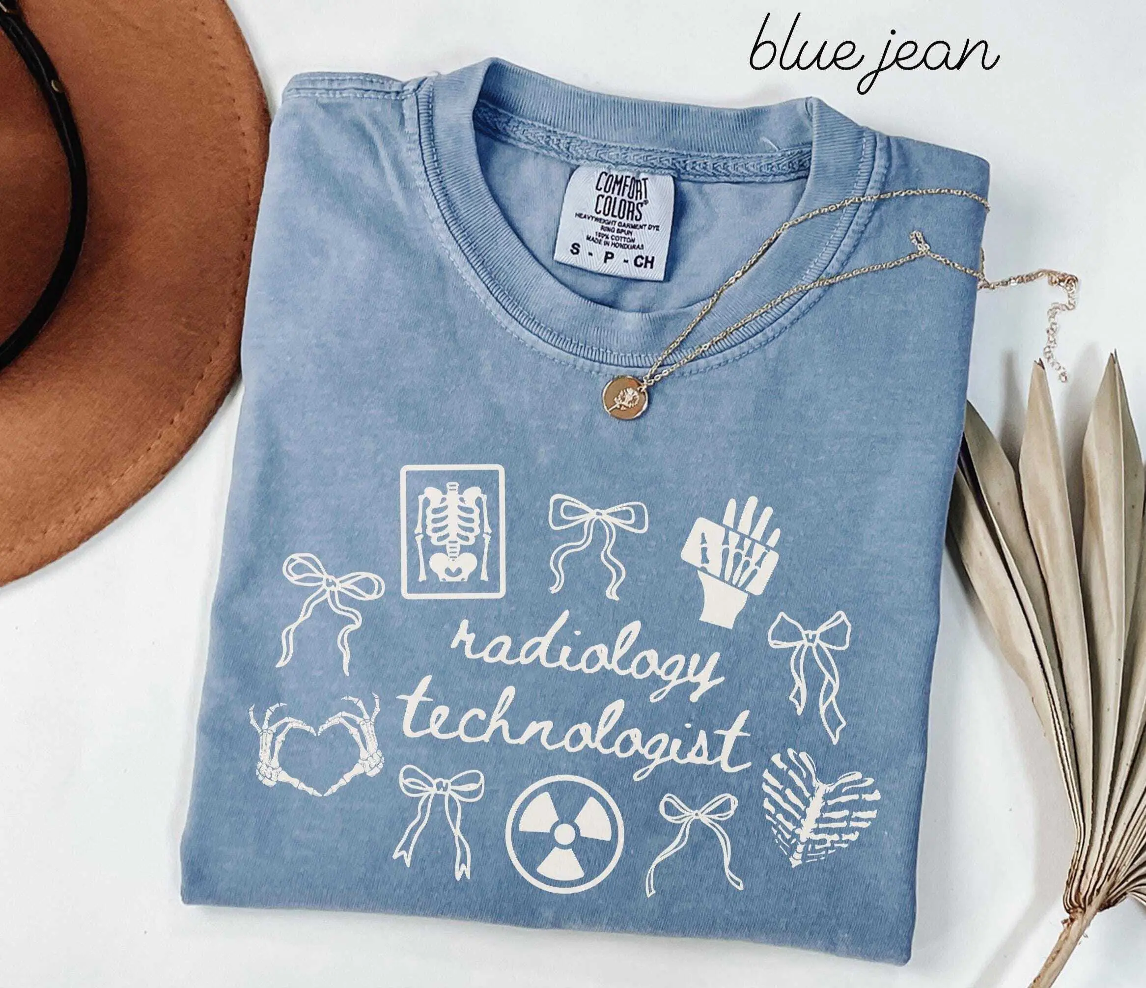 Radiology Coquette Shirt • RAD Tech Comfort Colors Work Tshirt • Xray Tech Gifts • RAD Tech Gift • Radiology Department Graduation Gift Fabric Top Womenswear Fit
