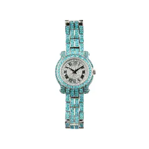 Akosia Blue Crystal Watch