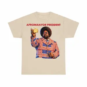 Afroman For President Lemon Pound Cake Meme Graphic Tee, Rap Afroman T-Shirt, a Perfect Gift for Fans