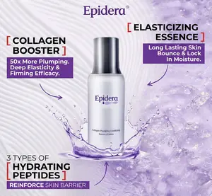 【Epidera】Advanced Collagen Plumping Essence Lotion: Deep Anti-Aging, Firming & Wrinkle Repair Skincare. Boosts Skin Elasticity & Hydration. Essential for Your Daily Self-Care & The Ultimate Anti-Wrinkle Gift for Elders, Family & Friends.