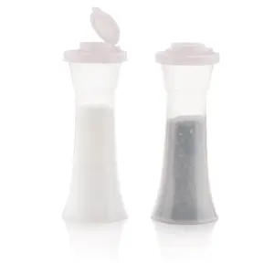 Tupperware Classic Hourglass Salt & Pepper Shakers