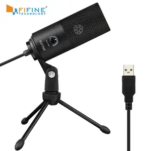"Superior Sound Clarity: K669 Metal USB Condenser Mic for Laptop Recording" Audio Adapter