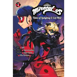 USED Book - Miraculous: Tales of Ladybug & Cat Noir (Manga) 2 by Warita, Koma (Paperback) - english