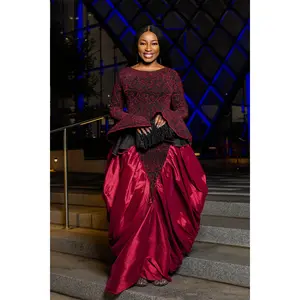 Lush Regal Gown | Wine