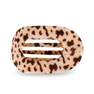 TeleTies Flat Round Hair Clip - Industuctable