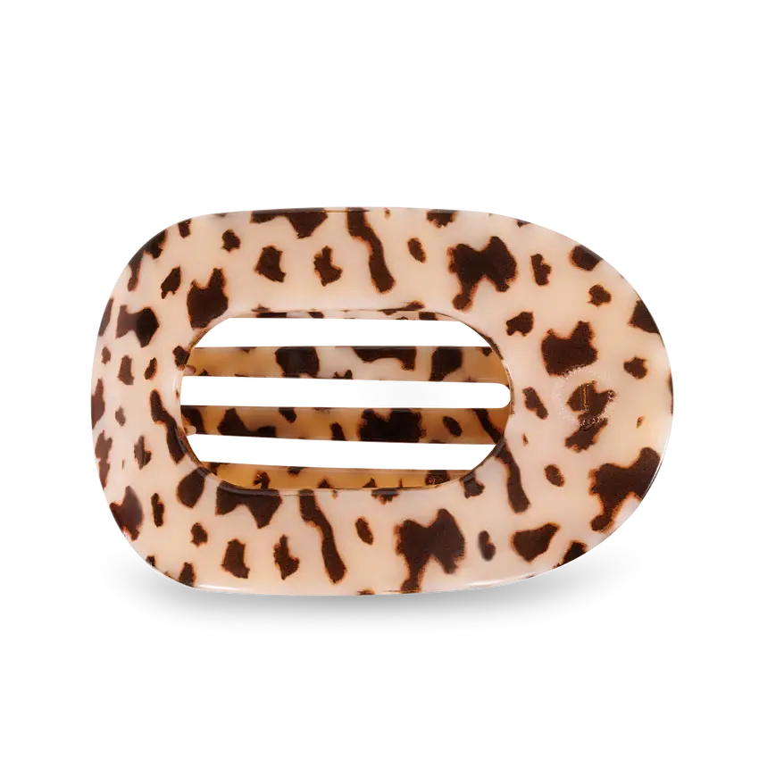 TeleTies Flat Round Hair Clip - Industuctable
