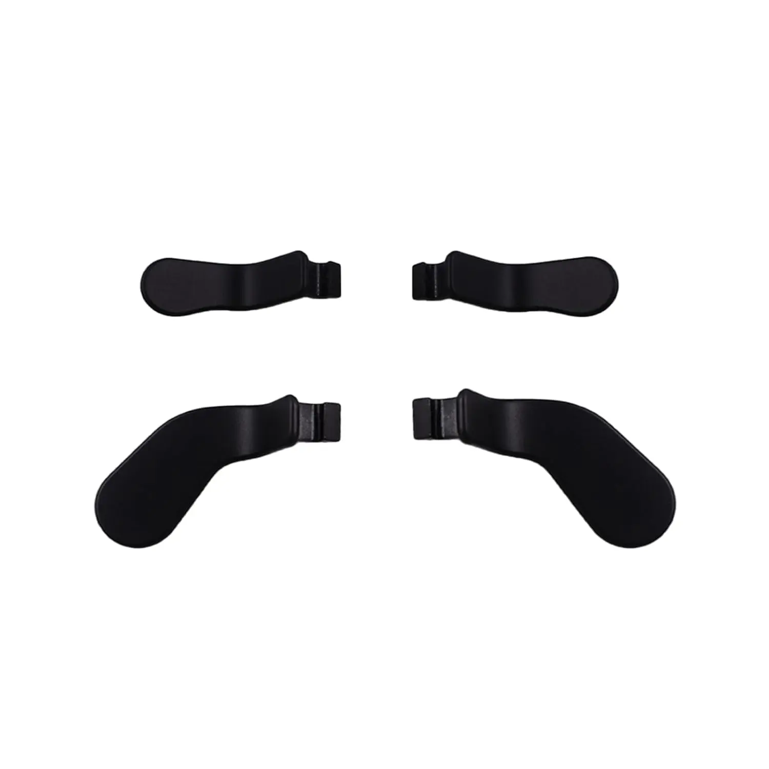 4 count Elite 2 Controller Paddles for  One Elite Series 2, Elite Controller Paddles, Metal Stainless Steel Paddles Replacement for  One Elite/ Elite Series 2/Elite 2 Core Controller (Black)