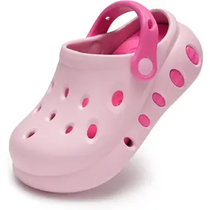 Cute Girls Children Apparel Stelle Garden Clogs for Girls Boys Slip on Sandals Kids Water Shoes Classic Slides Slippers Beach Indoor Outdoor(Little Kids/Big Kids)