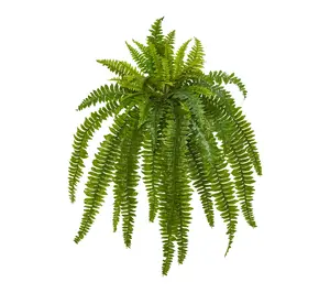 Nearly Natural 35" Boston Fern Artificial Pla nt (Set of 2)