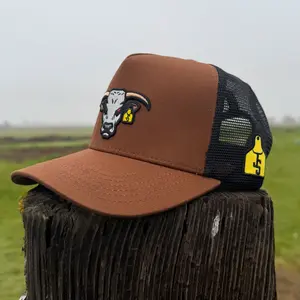Mad Bull brown trucker hat