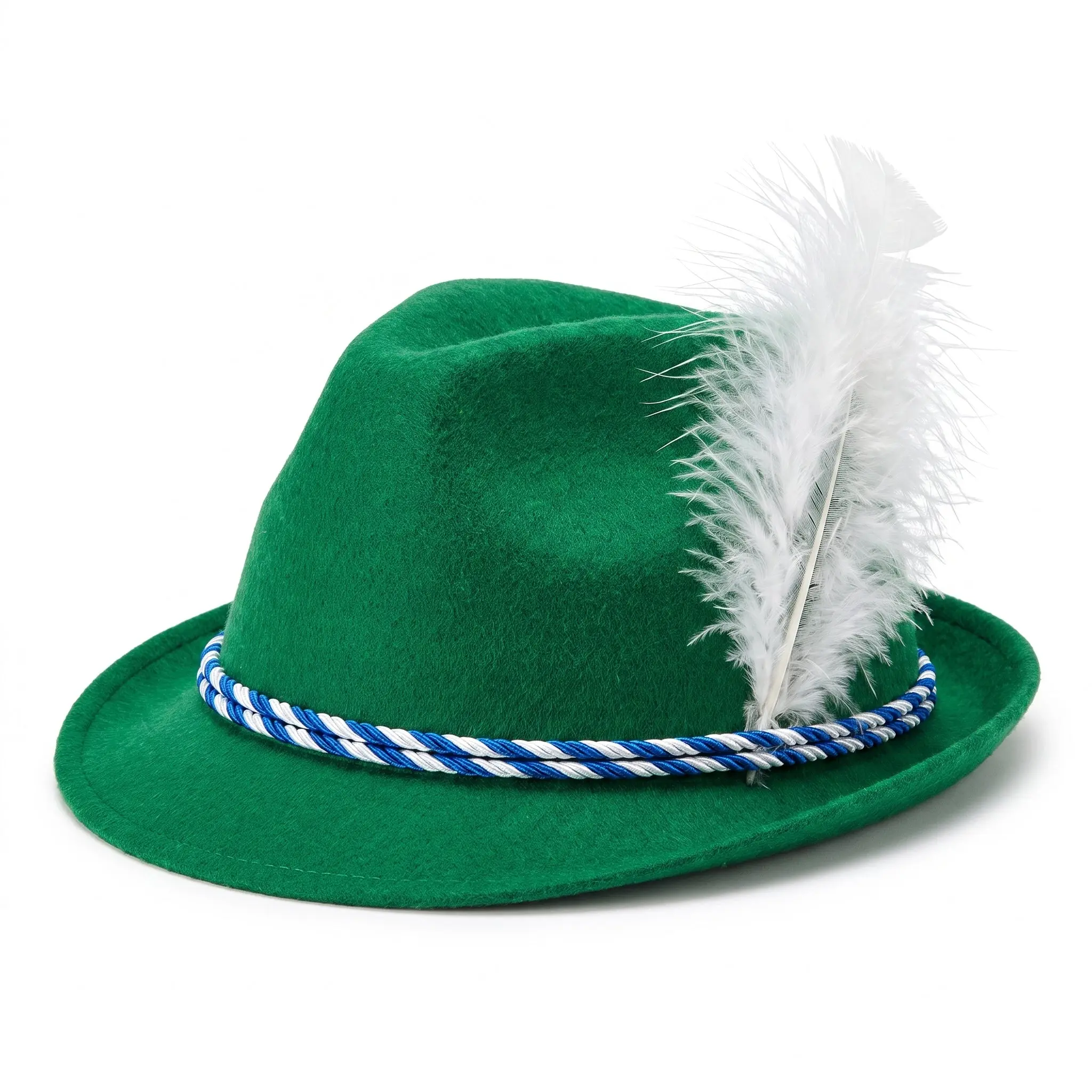 Traditional Tyrolean Hat for Oktoberfest Celebrations
